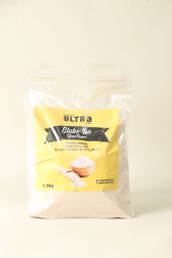 Yam Flour (Elubo Isu) 1.5kg | Ultra Farms